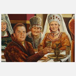 Christiane Vleugels, Russisches Hochzeitsmahl