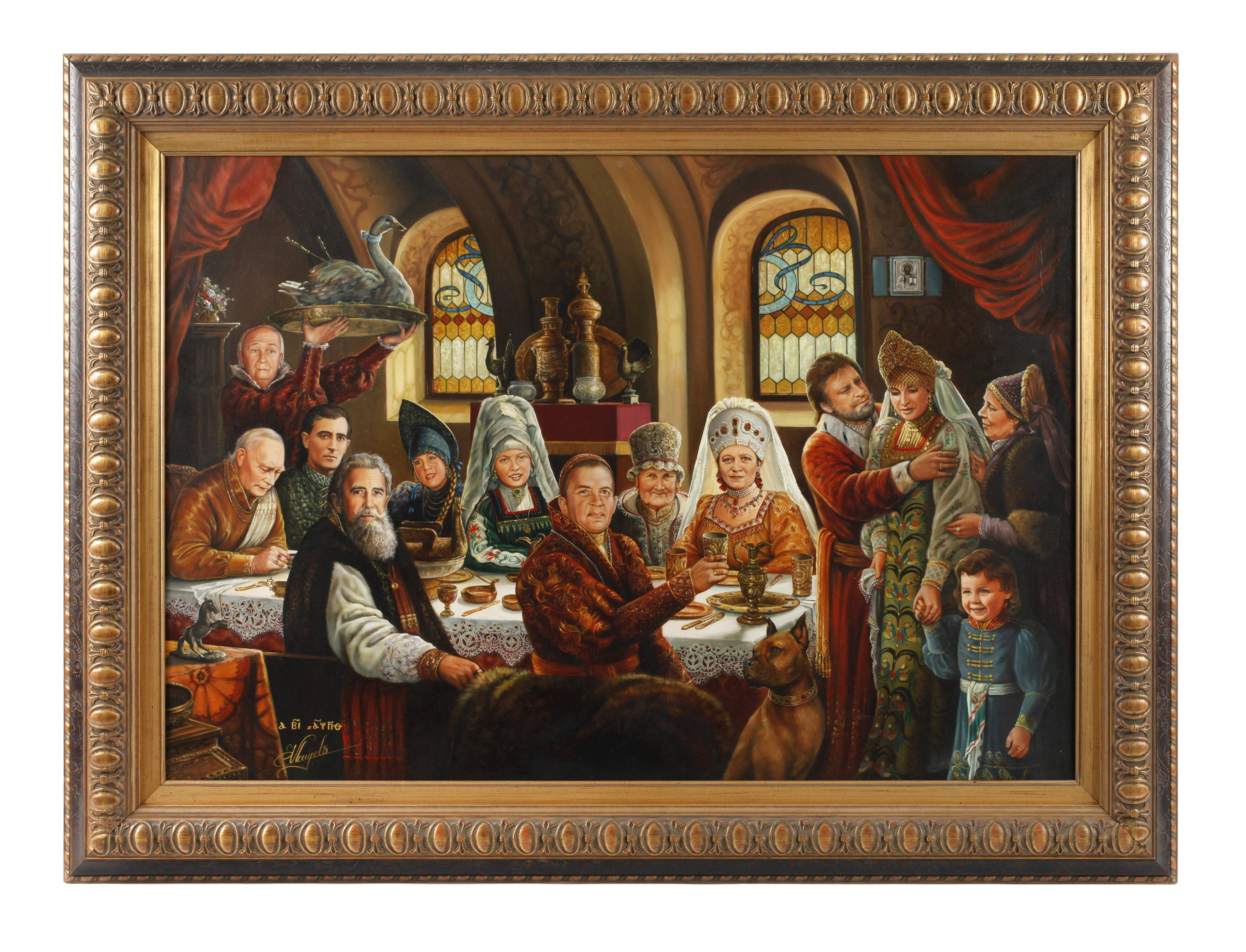 Christiane Vleugels, Russisches Hochzeitsmahl