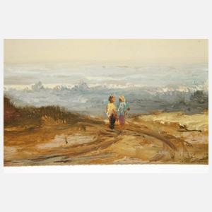 Oberbayerische Vorfrühlingslandschaft