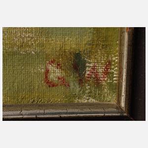 Monogrammist, Impressionistische Villenansicht