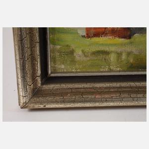 Monogrammist, Impressionistische Villenansicht