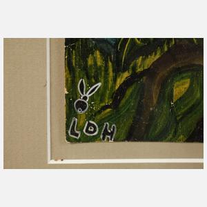 Monogrammist LDH, im Zauberwald