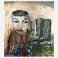 Frédérique van Eyseren, Assemblage "Wald-Wiese"111