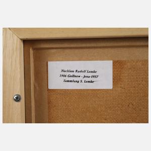 Rudolf Lemke, attr., Abstrakte Komposition