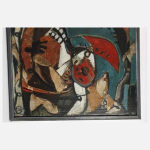 Markus Lüpertz, "Melonen-Mathematik XII."