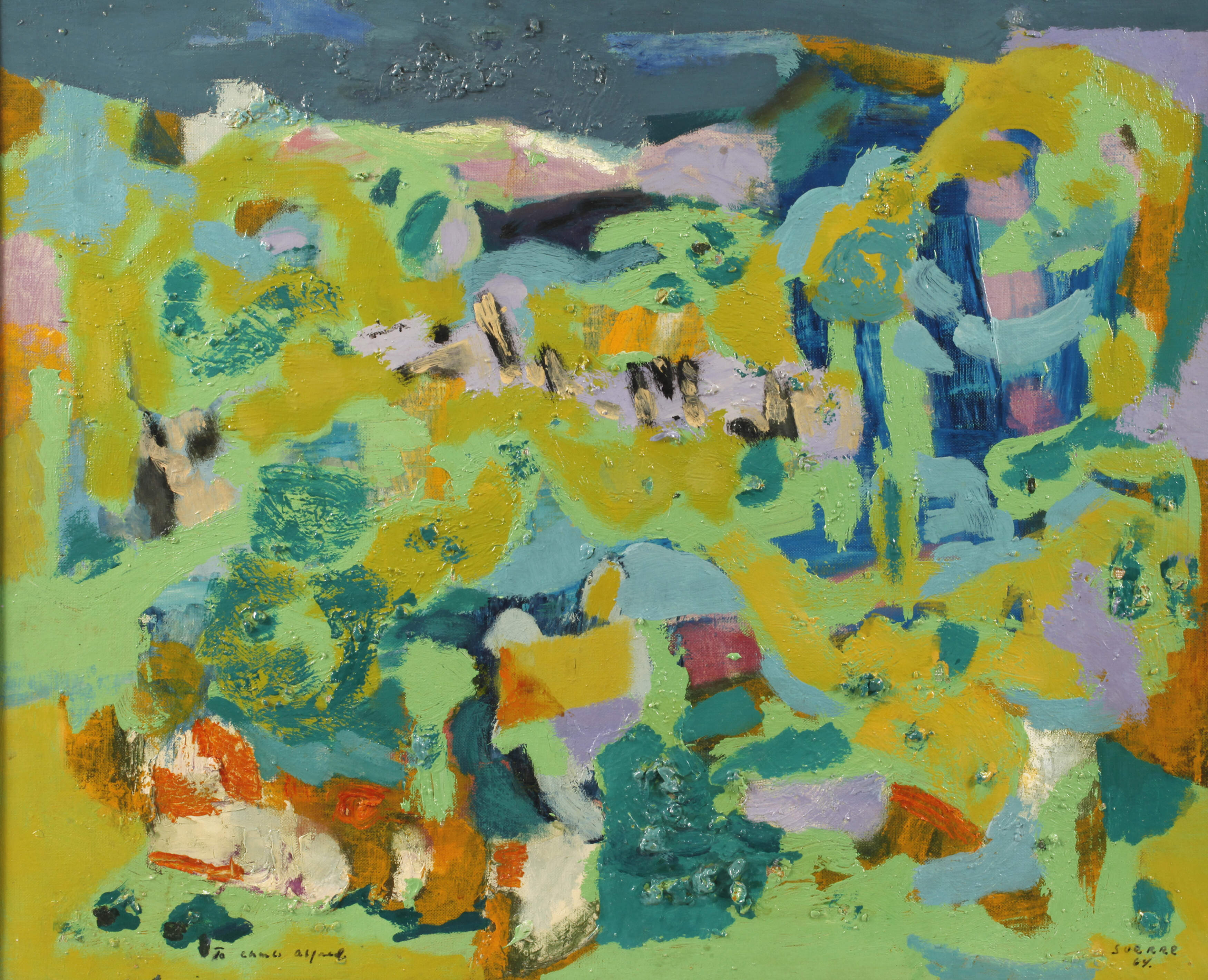 Soerre, Tachistische Farbkomposition