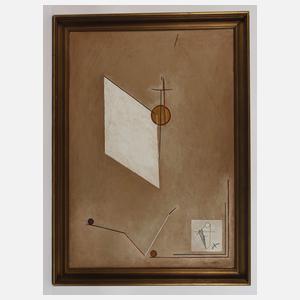 Eduard Steinberg, attr., Große suprematistische Komposition