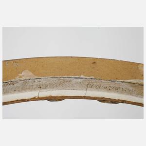 Ovaler Rahmen  Biedermeier