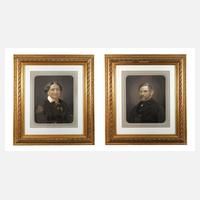 Paar große Goldstuckleisten Spätbiedermeier111