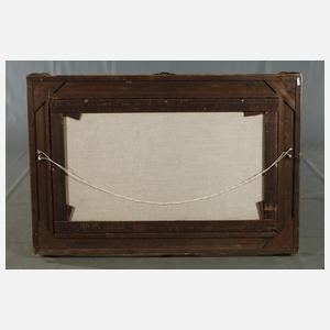 Gründerzeit-Goldstuckrahmen mit Gemälde