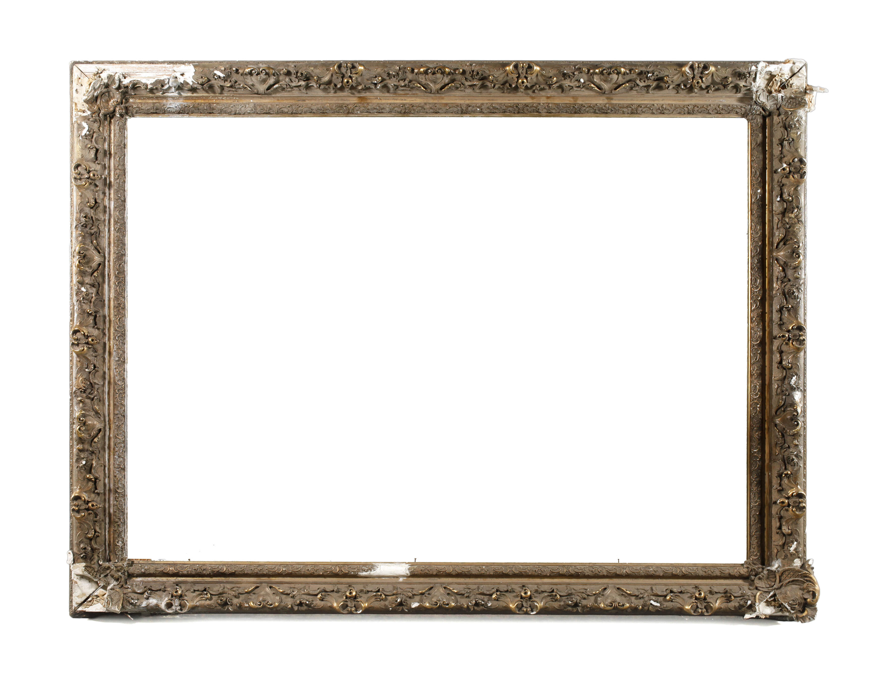 Übergroßer Stuckrahmen Gründerzeit