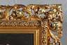 Großer Florentinerrahmen mit Gemälde