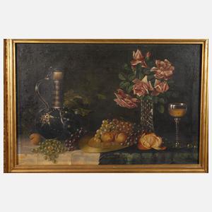 Großer Florentinerrahmen mit Gemälde