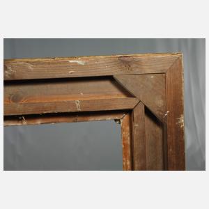 Prächtiger Goldstuckrahmen