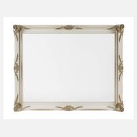 Weißer Stuckrahmen111