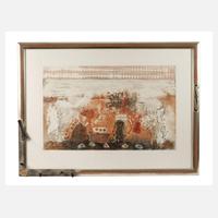 Designrahmen "Violine" mit Radierung “l´Odyssée”111