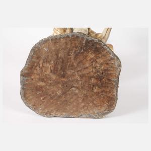 Geschnitztes Memento Mori