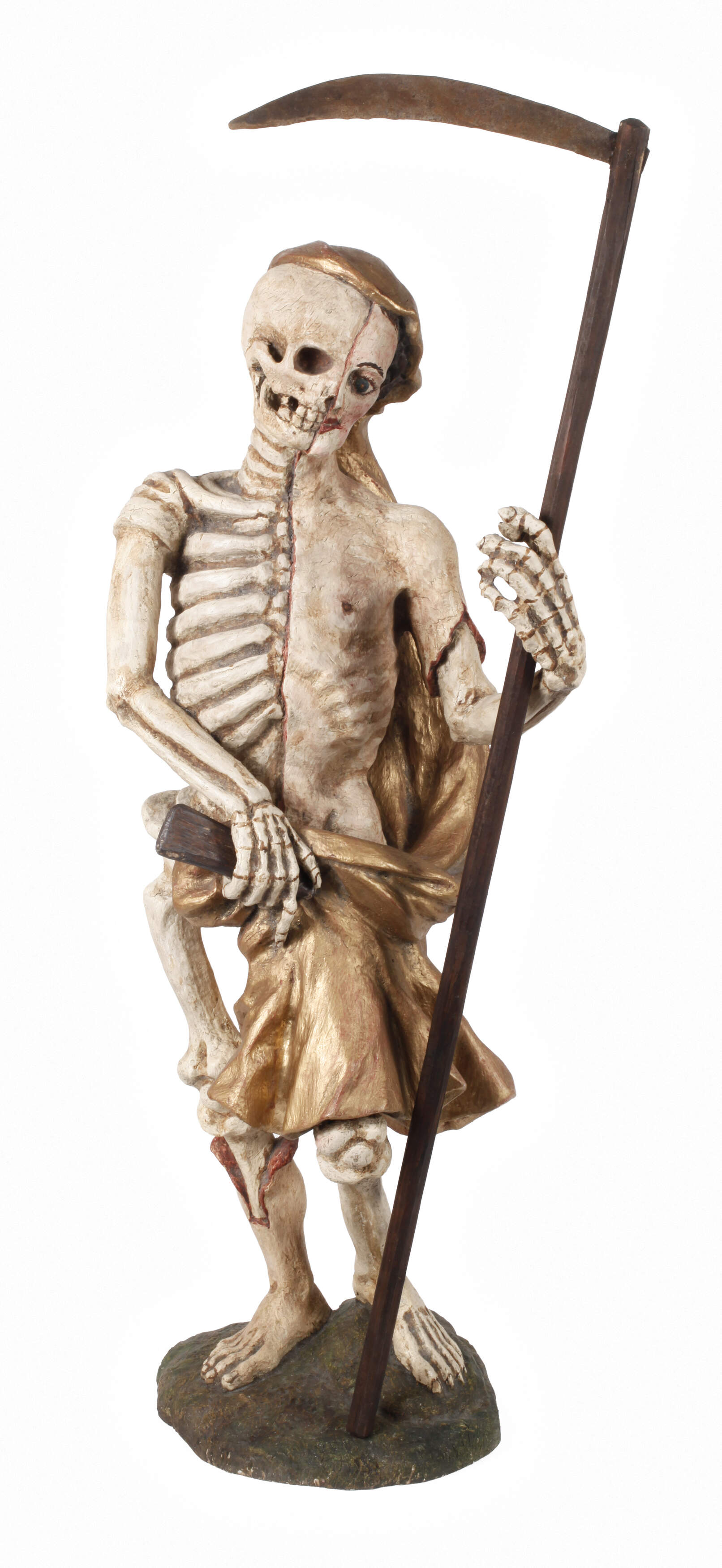 Geschnitztes Memento Mori