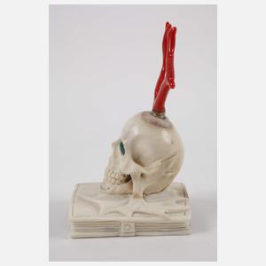 Kunstkammerobjekt Memento Mori