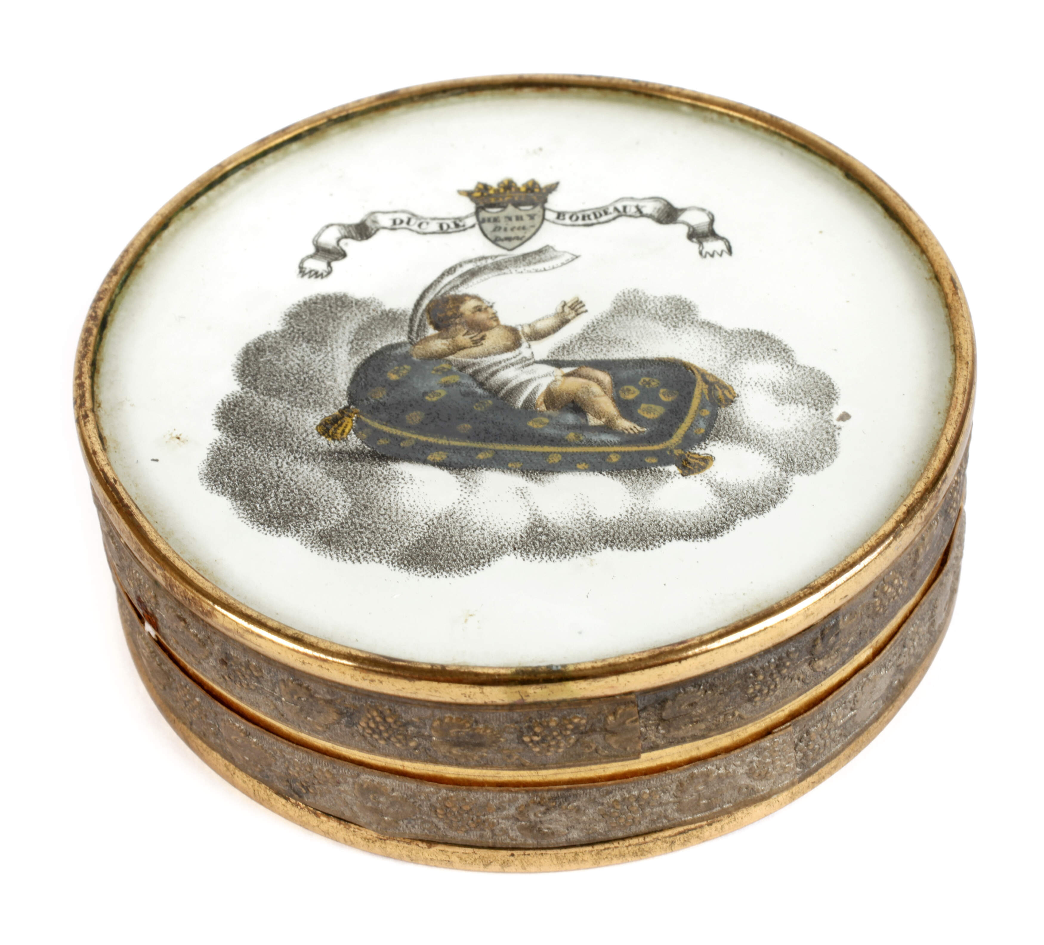 Deckeldose Frankreich