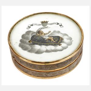 Deckeldose Frankreich