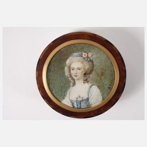 Feine barocke Runddose