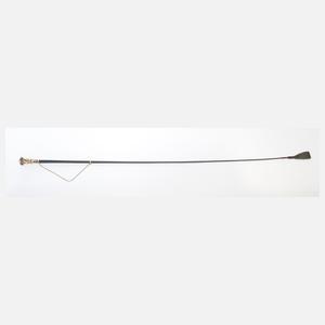Feine Reitgerte Gold 18 K
