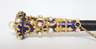Feine Reitgerte Gold 18 K