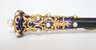 Feine Reitgerte Gold 18 K
