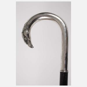 Spazierstock Silber