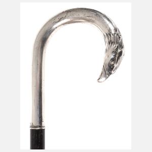Spazierstock Silber