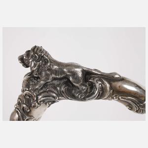 Spazierstock Silber