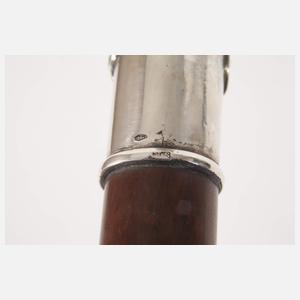 Spazierstock Silber