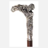 Spazierstock Silber111