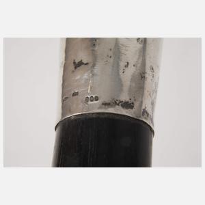 Spazierstock Silber