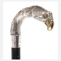 Spazierstock Silber111