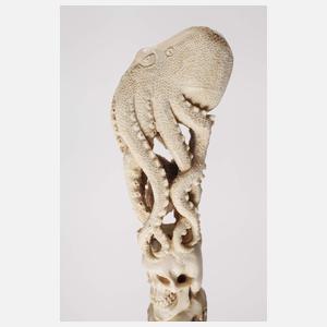 Spazierstock Memento Mori