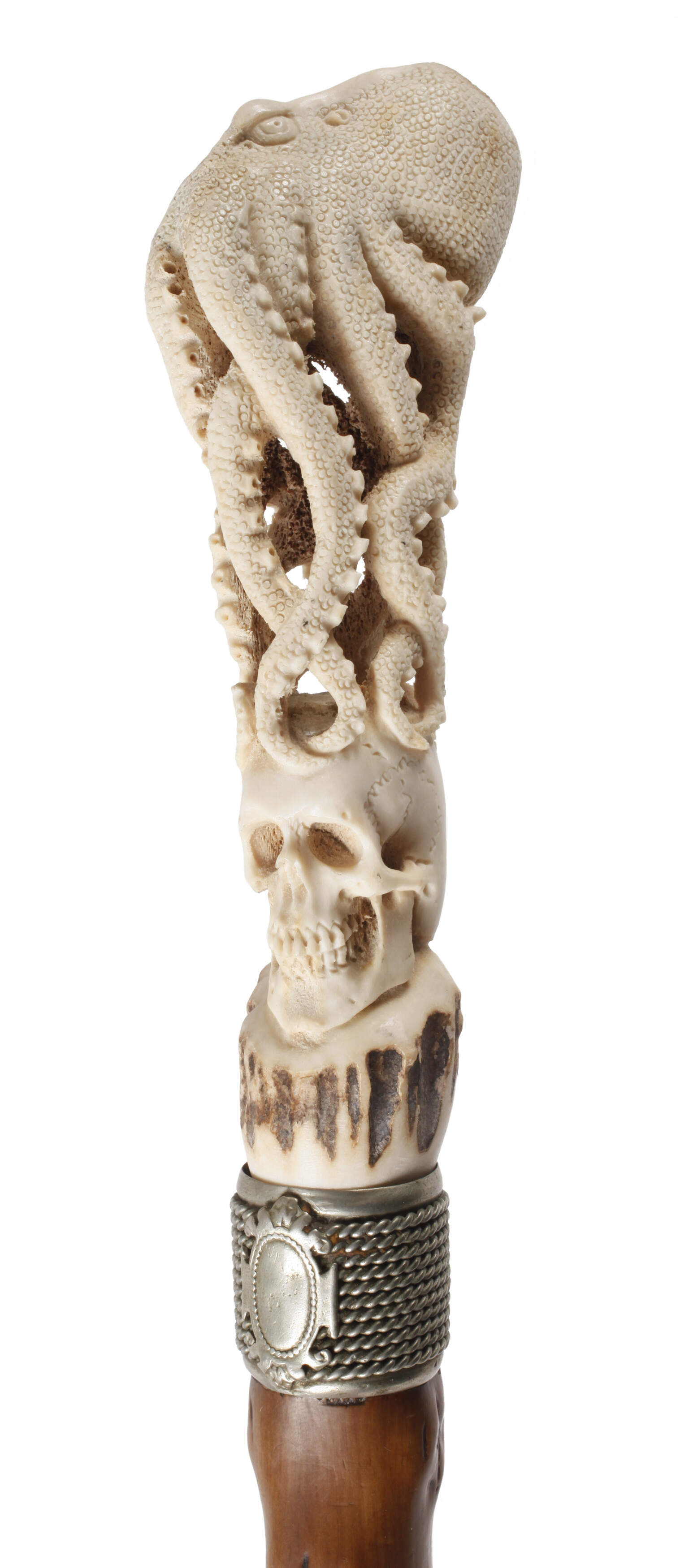 Spazierstock Memento Mori