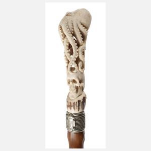 Spazierstock Memento Mori