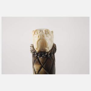 Figürliche Reitgerte