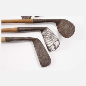 Historisches Golfset