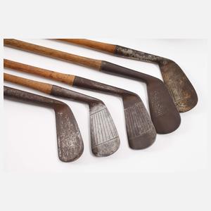 Historisches Golfset