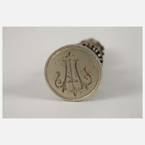 Feine figürliche Petschaft