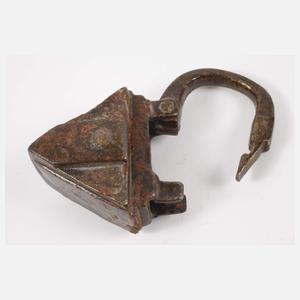 Spätgotisches Vorhängeschloss