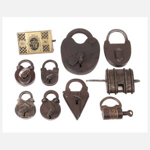 Konvolut historische Schlösser