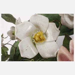 Große florale Zierapplik