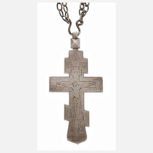 Orthodoxes Silberkreuz