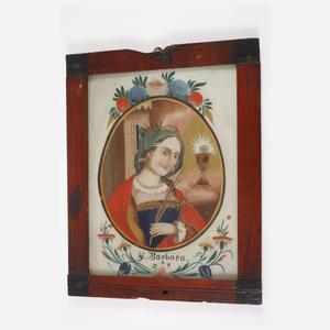 Drei Hinterglasbilder