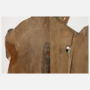 Geschnitzte Heiligenfigur