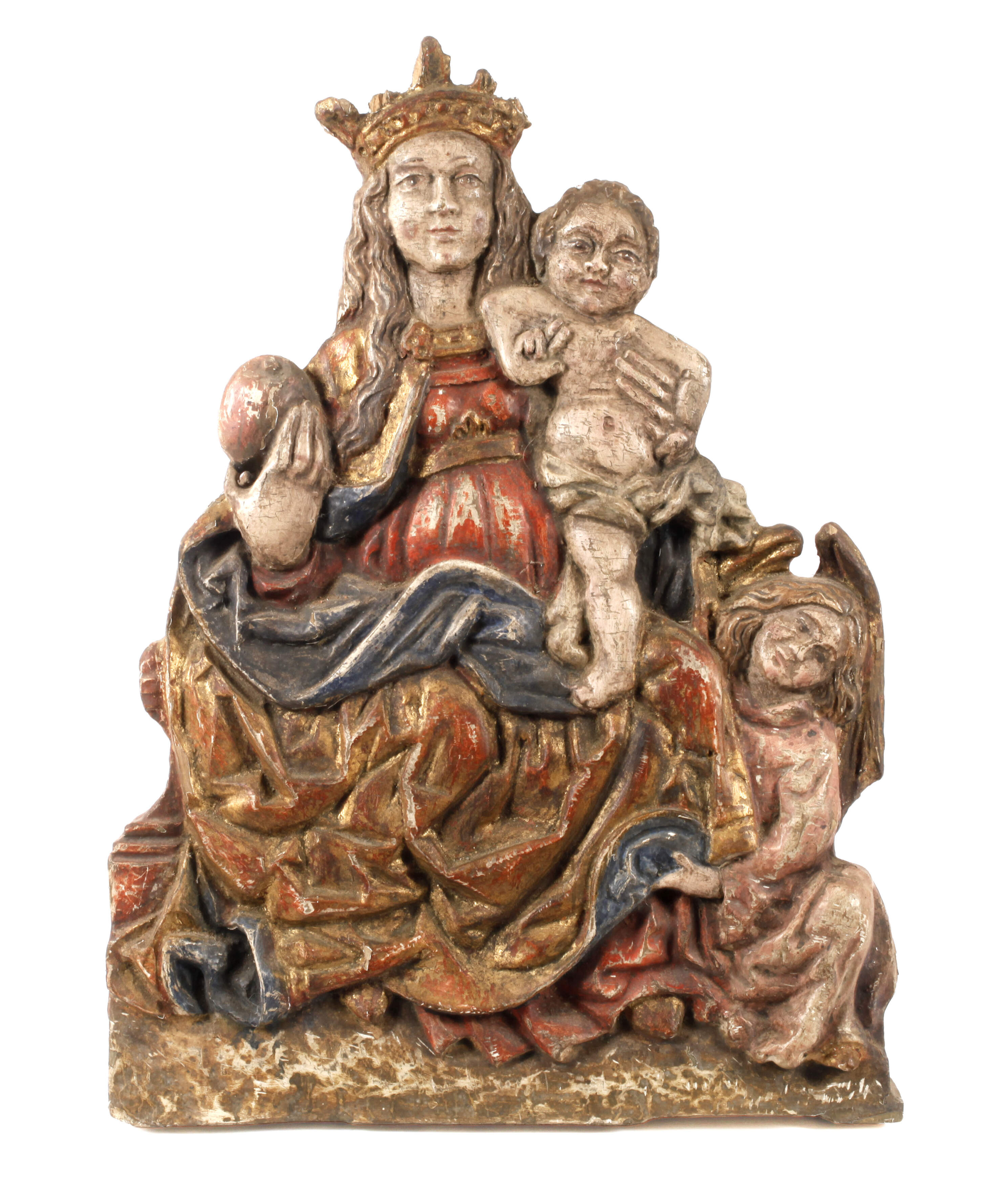 Reliefbildnis Madonna mit Kind